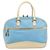 Borsa a mano Miu Miu in pelle blu argento Auth bs31862 - vista 13