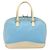 Borsa a mano Miu Miu in pelle blu argento Auth bs31862 - vista 2