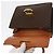 Céline Borsa a mano in tela Macadam CELINE in pelle PVC marrone oro Auth 160851 D'oro - vista 10
