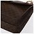 Céline Borsa a mano in tela Macadam CELINE in pelle PVC marrone oro Auth 160851 D'oro - vista 14