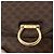 Céline Borsa a mano in tela Macadam CELINE in pelle PVC marrone oro Auth 160851 D'oro - vista 17