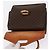Céline Borsa a mano in tela Macadam CELINE in pelle PVC marrone oro Auth 160851 D'oro - vista 18