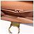 Céline Borsa a mano in tela Macadam CELINE in pelle PVC marrone oro Auth 160851 D'oro - vista 22