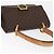 Céline Borsa a mano in tela Macadam CELINE in pelle PVC marrone oro Auth 160851 D'oro - vista 6