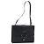 Borsa a Spalla in Pelle GUCCI outlet Nera Argento Auth bs32045 Nero