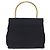 PRADA Borsa a mano in nylon blu navy oro Auth 160865 D'oro - vista 2