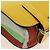 Borsa a vita LOEWE in pelle gialla argento Auth 159022V Giallo - vista 15
