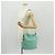 LOEWE Borsa a Spalla Anagram in Pelle Menta Auth ep12375 Verde - vista 26
