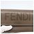 FENDI Continental Geldbörse aus grauem Leder mit Gold Auth 157935 Braun Golden - Ansicht 17