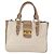 Borsa a mano Miu Miu Madras in pelle 2 vie beige oro Auth 157273 D'oro - vista 13