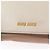 Borsa a mano Miu Miu Madras in pelle 2 vie beige oro Auth 157273 D'oro - vista 19