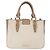 Borsa a mano Miu Miu Madras in pelle 2 vie beige oro Auth 157273 D'oro - vista 2