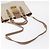 Borsa a mano Miu Miu Madras in pelle 2 vie beige oro Auth 157273 D'oro - vista 9