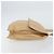 Borsa a Spalla CHANEL in Pelle di Agnello Beige Oro CC Auth BA9196 D'oro - vista 4
