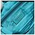 Borsa a Spalla PRADA in Nylon Blu Turchese Argento Autentica 157870 - vista 18