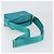 Borsa a Spalla PRADA in Nylon Blu Turchese Argento Autentica 157870 - vista 7