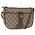 Borsa Sherry Line GG Supreme Web di GUCCI in PVC beige e oro 001 904 2032 Auth 160592 D'oro
