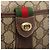 Borsa Sherry Line GG Supreme Web di GUCCI in PVC beige e oro 001 904 2032 Auth 160592 D'oro - vista 15