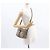 Borsa Sherry Line GG Supreme Web di GUCCI in PVC beige e oro 001 904 2032 Auth 160592 D'oro - vista 23