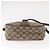 Borsa Sherry Line GG Supreme Web di GUCCI in PVC beige e oro 001 904 2032 Auth 160592 D'oro - vista 9