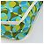 Céline Borsa a Spalla CELINE Circle in Tela e Pelle Blu Verde Chiaro Auth 157872 - vista 17