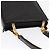 BALLY Borsa a Spalla in Pelle Nera e Oro Auth BA9031 Nero D'oro - vista 6