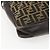 Sac à bandoulière en toile Zucca FENDI noir et marron Auth 158420 - vue 14