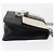 PRADA Schultertasche aus Leder mit Kette Weiß Silber Authentisch bs32042 - Ansicht 3