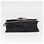 PRADA Schultertasche aus Leder mit Kette Weiß Silber Authentisch bs32042 - Ansicht 5