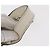 PRADA Schultertasche aus Leder mit Kette Weiß Silber Authentisch bs32042 - Ansicht 8