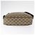 Gucci Borsa a Spalla GG Supreme PVC Beige Oro 201448 Auth ka1064 D'oro - vista 10