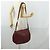 CARTIER Borsa a Spalla Must Line Pelle Bordeaux Oro Auth mr1590 D'oro Bordò - vista 21
