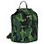 PRADA Rucksack aus Nylon grün silber authentisch 158946V