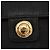 Chloé Borsa a Spalla con Catena Chloe in Camoscio Nero e Oro Auth BA9157 D'oro - vista 14