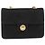 Chloé Borsa a Spalla con Catena Chloe in Camoscio Nero e Oro Auth BA9157 D'oro - vista 2