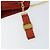 Borsa a spalla con catena Salvatore Ferragamo in nylon rosso e oro Auth 148536 D'oro - vista 14
