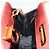 Borsa a spalla con catena Salvatore Ferragamo in nylon rosso e oro Auth 148536 D'oro - vista 18