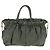 PRADA Sac à main Nylon 2 voies Vert Or Auth 157145 Doré - vue 2
