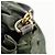 PRADA Sac à main Nylon 2 voies Vert Or Auth 157145 Doré - vue 22