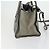 PRADA Borsa a Mano con Borchie in Pelle Scamosciata 2 in 1 Grigio Argento Auth BA8646 Marrone - vista 4