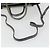 PRADA Borsa a Mano con Borchie in Pelle Scamosciata 2 in 1 Grigio Argento Auth BA8646 Marrone - vista 7