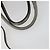 PRADA Borsa a Mano con Borchie in Pelle Scamosciata 2 in 1 Grigio Argento Auth BA8646 Marrone - vista 8