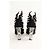 Balmain Botas de ante negro - vista 2
