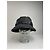 Cappello bucket vintage in poliestere e pelle Gucci nero - vista 6