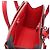 Borsa City Steamer PM Louis Vuitton Rosso - vista 3