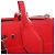 Borsa City Steamer PM Louis Vuitton Rosso - vista 6