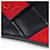 Borsa a Spalla Chanel Coco Mark Rosso Blu navy - vista 14