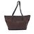 Fendi Zucchino Tote Bag Braun Schwarz