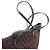 Fendi Zucchino Tote Bag Braun Schwarz - Ansicht 5