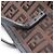 Fendi Zucchino Tote Bag Braun Schwarz - Ansicht 6